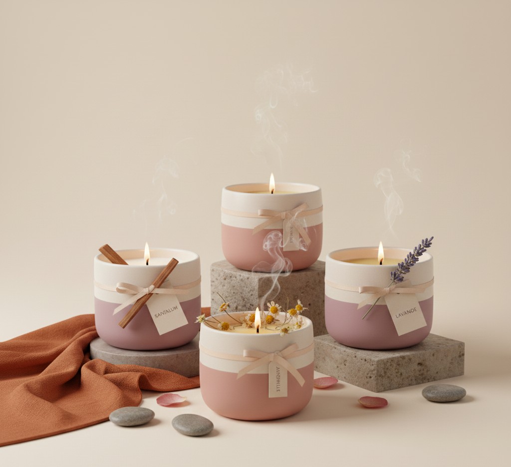 Relaxation candle collection