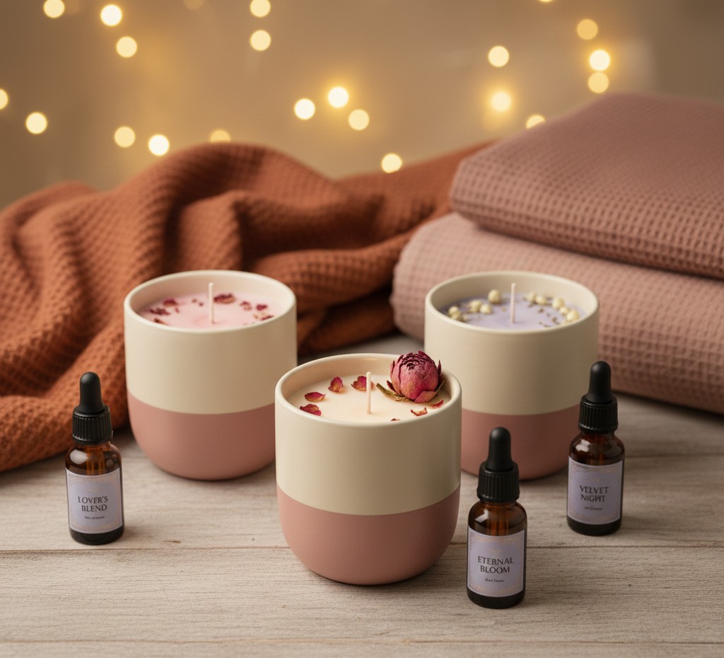 Romance candle collection