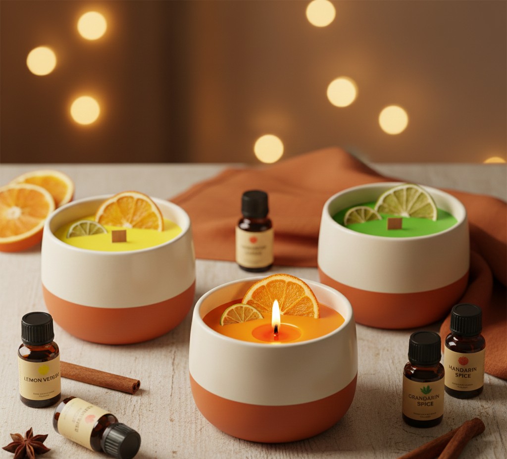 Summer candle collection